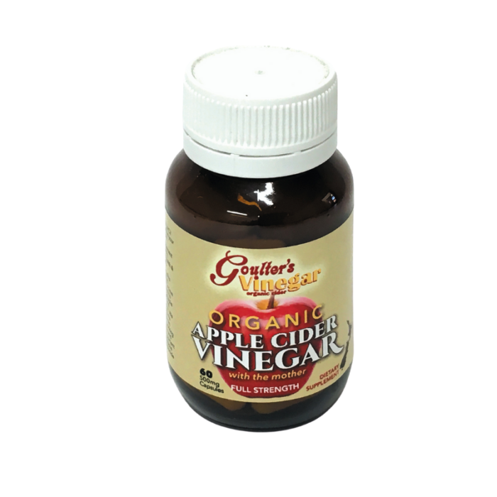 Goulter's Organic Apple Cider Vinegar 60 Capsules
