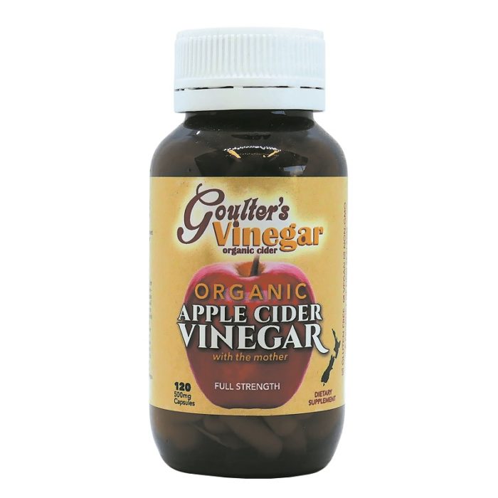 Goulter's Organic Apple Cider Vinegar Capsules 120s