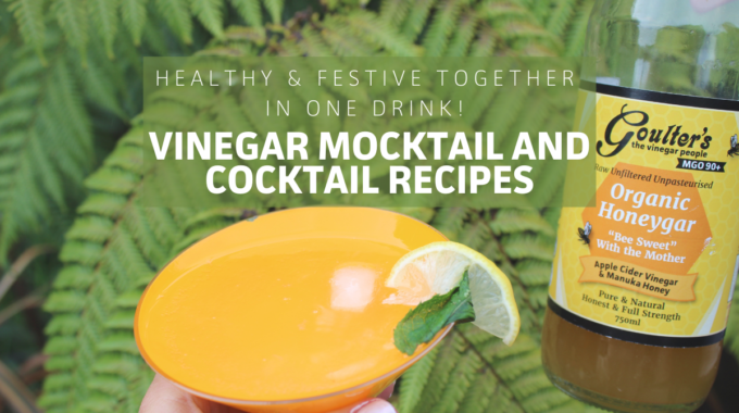 Vinegar Cocktail And Mocktail Recipes